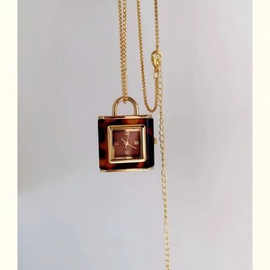 Nuovo Design Originale Orologio da Donna con Ciondolo a Forma di Lucchetto, Movimento al Quarzo, Alta Qualità, Impermeabile, Regalo per Signore - Product Image 1