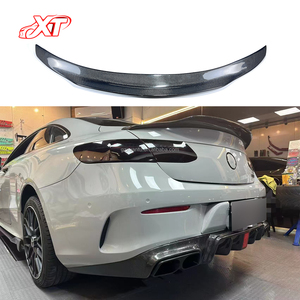Aileron de coffre de style PSM en fibre de carbone W238 pour <span class=keywords><strong>Mercedes</strong></span> Benz Classe E Coupé <span class=keywords><strong>E53</strong></span> E300 2017-20, mise à niveau de la voiture, aileron arrière - Product Image 3