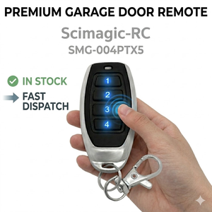 Télécommande SMG-004 ATA PTX5 TrioCode 433 MHz pour porte de garage, compatible avec les systèmes PTX-5 V1 <span class=keywords><strong>V2</strong></span> GDO - Product Image 1