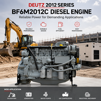SCDC DEUTZ BF6M2012C 121kW 164PS 2000U/min 6-Zylinder Wassergekühlter Turbo-Dieselmotor für Baumaschinen