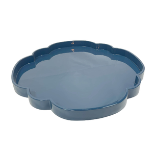 High Quality Handmade MDF Lacquer Serving Tray Glossy Colorful Sustainable Tableware Decorative Serving Tray - Product Image 1