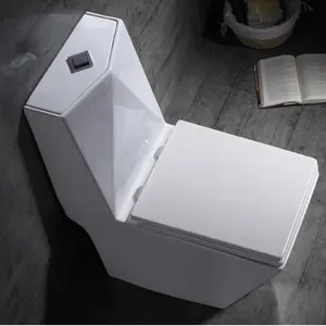浴室デザインのための豪華なデザイン低価格ウォッシュダウンWC4インチアウトレットシングルホールワンピーストイレ