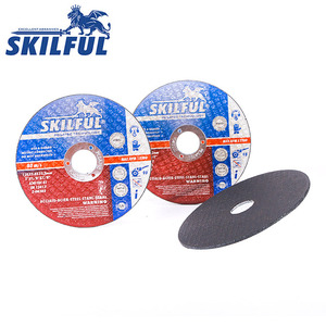 Disco de Corte SKIFUL de 5'' (<span class=keywords><strong>125</strong></span> <span class=keywords><strong>x</strong></span> 3 <span class=keywords><strong>x</strong></span> 22.2 mm), Abrasivo, para Metal, Acero Inoxidable, Corte Preciso - Product Image 1