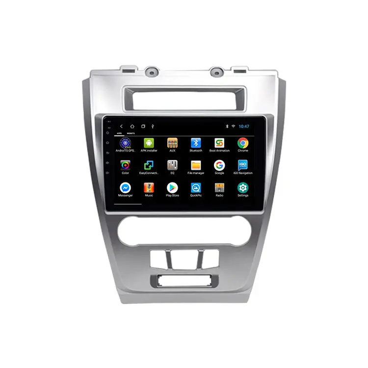 Araba Android oyuncu DVD Navigator radyo çalar fabrika kaynağı 10 inç 2 Din Ford Fusion için 2010 Dsp araç ses işlemcisi 4-8 çekirdek