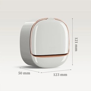 Giá lưu trữ xà phòng treo tường 2025: không đục lỗ, có hệ thống thoát nước, lý tưởng cho phòng tắm - Product Image 2