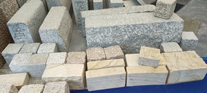Prix Gris <span class=keywords><strong>Granit</strong></span> Jardin Route Curbstone Bordure de bordure Pierre de bordure - Product Image 5