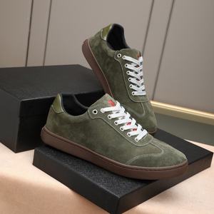 <span class=keywords><strong>Sneakers</strong></span> con Logo vecchio denaro da uomo di lusso stile retrò scarpe da ginnastica piatte Casual chiusura con lacci in vera pelle morbida alla moda - Product Image 4