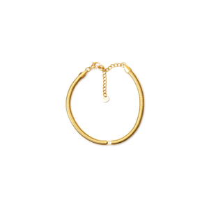 Bracelet en acier inoxydable plaqué or, chaîne à maillons, bijoux tendance pour femmes, accessoire à la mode - Product Image 2