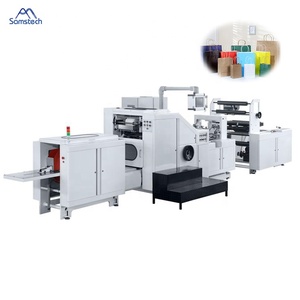 Mini máquina automática para hacer bolsas de papel, marrón, plana, cuadrada, para llevar alimentos - Product Image 3
