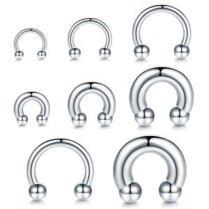 Lingchee 316L acier chirurgical captif perle anneaux femmes hommes bijoux nez anneau CBR sourcil <span class=keywords><strong>Piercing</strong></span> boucle d'oreille Helix Tragus <span class=keywords><strong>Piercing</strong></span> - Product Image 1