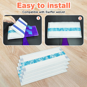 Compatibile con <span class=keywords><strong>Swiffer</strong></span> Wet Jet, Carta Usa e Getta per Pulizia Rapida e Semplice dei Pavimenti - Product Image 3