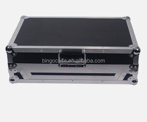 Estuche Rígido de Vuelo para <span class=keywords><strong>Pioneer</strong></span> <span class=keywords><strong>DDJ</strong></span>-FLX4 FLEX4 DDJFLX4 Plata sobre Negro - Product Image 4