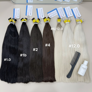 Cabello Humano Vietnamita 100% Liso, Disponible en Muchos Colores, en Stock, Proveedor Mayorista - Product Image 1
