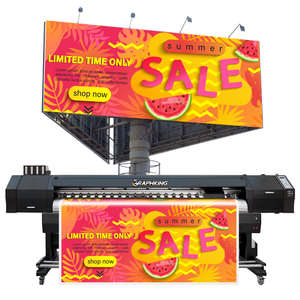 Nhà Máy Giá i3200/xp600 đầu 2.2m2.5m/3.2m Kích thước sinh thái dung môi máy in Flex biểu ngữ thăng hoa máy in - Product Image 3