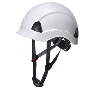 Casque de sécurité WELTA Type I Classe E certifié CE EN397 ANSI Z89.1, construction ABS à 6 fentes ou sans fentes, protection rigide pour le travail - Product Image 1