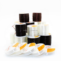 Ligne de pêche en cristal de soie, accessoires de fil élastique, perle, vente en gros, 1 pièce
