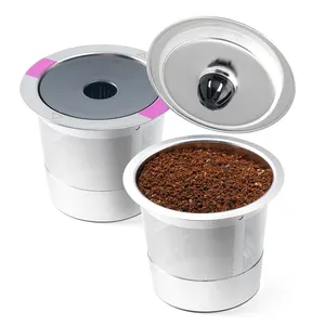 Herbruikbare K Cup Koffiefilters Universele Roestvrijstalen Navulbare K-Cups Filter Gebruik Voor Keurig Belr Oem Service Pods