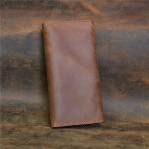 Portefeuille long AndoBag pour homme en cuir de vache véritable, sac à main multifonctionnel, sac à main de mode, sac d'affaires - Product Image 5