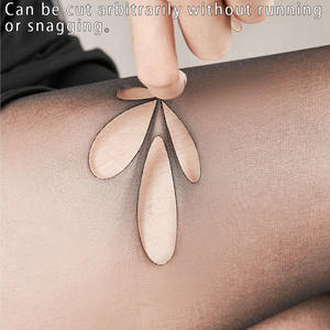 Collants classiques polyvalents ultra-fins et transparents pour femme, printemps-été, couleur chair, invisibles, anti-accroc, antidérapants, amincissants, noirs, sexy - Product Image 5