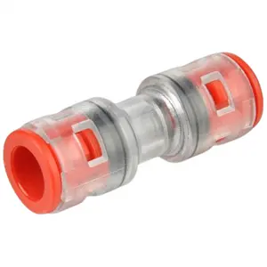 HDPE Fiber Optic Transparenter gerader Koppler Mikro kanal anschluss 8/4,5mm Mikro produkt koppler