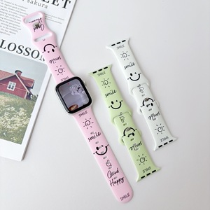 Correa de Reloj Win-Win, Duradera, de Silicona, con Diseño Alegre, Resistente al Agua, Compatible con <span class=keywords><strong>Apple</strong></span> <span class=keywords><strong>Watch</strong></span> <span class=keywords><strong>SE</strong></span> 40mm 44mm - Product Image 1