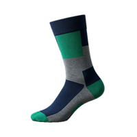 Chaussettes de travail pour hommes, en coton doux, respirantes, chaussettes habillées confortables et extensibles, chaussettes de bureau formelles pour gentlemen