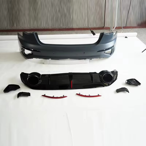 Difusor de Parachoques Estilo <span class=keywords><strong>RS3</strong></span> de Alta Calidad para <span class=keywords><strong>Audi</strong></span> A3/S3 Sedán <span class=keywords><strong>2020</strong></span> 2021 2022 2023 2024 8Y, Parachoques Trasero de Coche - Product Image 2