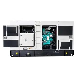 50kva AC ba giai đoạn mở im lặng loại không chổi than phát điện với ISUZU động cơ diesel Máy phát điện đặt