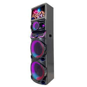 Pantalla De 15,4 pulgadas Bocinas Grandes Coretas Con Pantalla Outdoor Dj Party Dual 15 pulgadas Altavoz De Karaoke Con Pantallas - Product Image 1
