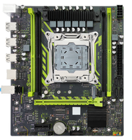 Carte mère de bureau X99 LGA 2011, directement de l'usine, 4 canaux de mémoire DDR3, emplacement M2 NVME, délai de livraison ultra court, carte mère PC