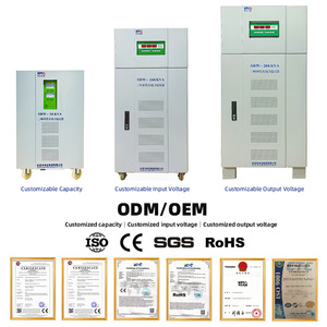 Estabilizador de Voltaje Personalizado Trifásico 380V 220V, Regulador Automático de Voltaje Inteligente AVR de 20Kva 30Kva Trifásico para Servicio - Product Image 6