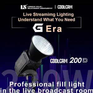 COOLCAM 200D (G) LED <span class=keywords><strong>Monolite</strong></span> controlado por aplicación de 220W o toma de fotos y videos, para transmisión en vivo o estudio en vivo - Product Image 2