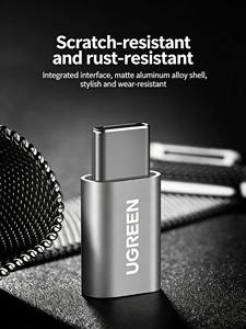 Adaptateur OTG UGREEN USB Type-C vers USB A Mâle vers Femelle pour Téléphone Android, Tablette et Ordinateur Portable - Chargement et Transfert de Données - Product Image 4