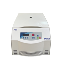 Centrifugeuse de table à basse vitesse TD6 avec construction en acier, vitesse maximale de 6000 tr/min, 4730xg RCF, capacité de 4x250 ml
