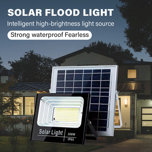 Fari LED Solari <span class=keywords><strong>da</strong></span> <span class=keywords><strong>Esterno</strong></span> IP65 Impermeabili con Pannello, 50W 100W 200W 300W 500W, Vendita all'Ingrosso - Product Image 2