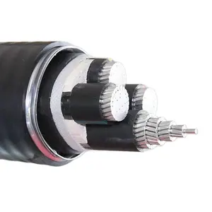 18/20/30kv 3core 50MM2 CU /AL XLPE YJV22 YJLV22 YJV23 YJLV23 power cable