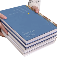 Promotion : Carnet à spirales B5 personnalisé à couverture rigide épaisse pour l'école