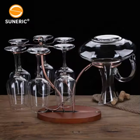 Comptoir métal verre à vin présentoir séchage tasse support gobelet barre Table décanteur maison verres à pied support