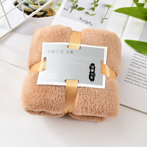 Wholesale Coral Fleece Thickened Absorbent Quick-Dry Eco-Friendly <strong>Towels</strong> for Home Hotel <strong>Spa</strong> Use for Souvenirs - Product Image 6