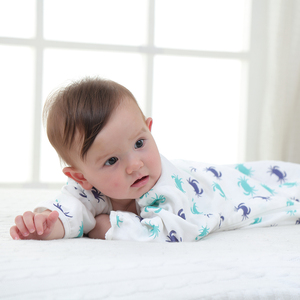 Gigoteuse pour nouveau-né en coton biologique, sac de couchage pour bébé, manches longues détachables, pour petite fille ou petit garçon - Product Image 3