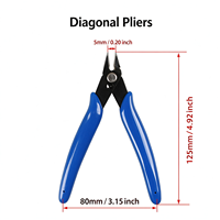 Kit d'outils de post-traitement pour imprimantes 3D : Débavurage et kit de retrait des supports pour impression 3D FDM, SLA, LCD, DLP et usage amateur