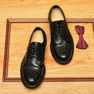Zapatos de Cuero de Diseño Elegante Estilo Otoño para Negocios, Bodas, Fiestas y Ropa Formal de Negocios - Product Image 3
