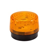 Luz de Advertencia Estroboscópica LED Circular Super Siren SL-05L, DC 9-15V, Certificación CE, Luz de Alarma Antirrobo y Contra Incendios
