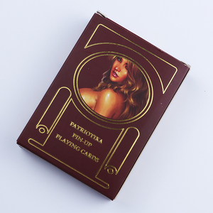 Naipes Personalizados para Adultos con Diseño de Chicas Desnudas Jugando al Póker, con Logotipo Personalizado, Esquinas Redondeadas, Empaque en Caja - Tu Propio Diseño de Baraja - Product Image 4