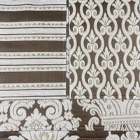 Tissu textile décoratif à la maison de Chenille tissé par jacquard de conception florale européenne de haute précision pour les meubles et les rideaux de luxe