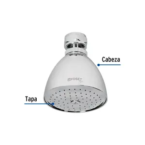 Master avec 24 unités douche conique en métal 2-1/2 'sans bras, Foset Aqua - Product Image 2