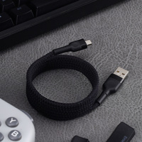 Cable de Carga Rápida USB a USB C de 20 W, Cable de Datos Tipo C con Trenzado de Nailon, Cable de Carga Duradero para Teléfono Móvil y Tableta, OEM ODM