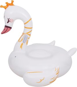 Trắng <span class=keywords><strong>Swan</strong></span> <span class=keywords><strong>Float</strong></span> Inflatable đồ chơi nước cho mọi lứa tuổi vui vẻ cho trẻ em và người lớn trên hồ bơi & Hồ cho tất cả mọi người - Product Image 1