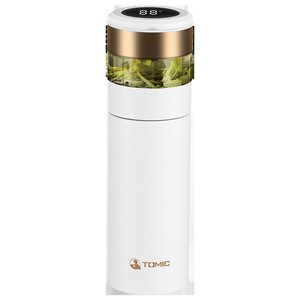 ขวดน้ำเซรามิกทอมิคแบบพกพาพร้อมที่กรองชาและตัวแยกสำหรับการเดินทางและการใช้งานประจำวัน - Product Image 3