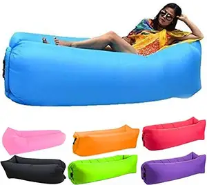 Woqi Good Sell Kursi Udara Tiup Sofa Bed Sleeping Bag Camping Beach Bed